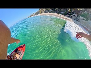 POV Skimboarding The Dreamland: Perfect mini Wedge in Crystal Clear water
