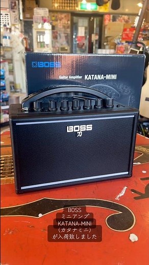 The BOSS KATANA-MINI mini amp is now in stock #BOSS #amplifier #BobMusicStore #KashimaCity #Ibara...