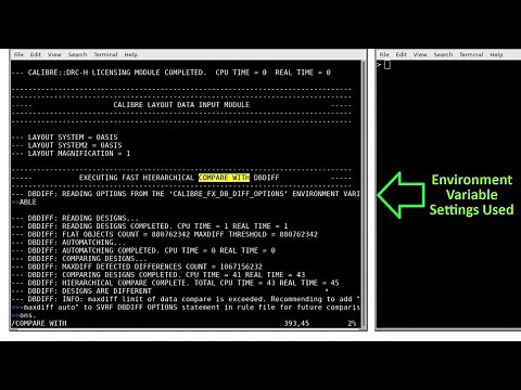 How to Optimize Calibre FastXOR for Layout Vs. Layout Design Compare