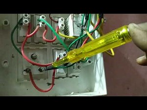 How to find phase and neutral wire, in switch board, स्विच बोर्ड में फेज और न्यूट्रल कैसे चेक करें,
