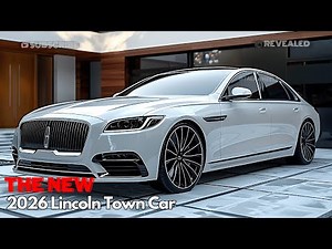 Experience Elegance Like Never Before: 2026 Lincoln Town Car! A Luxury Classic Reimagined