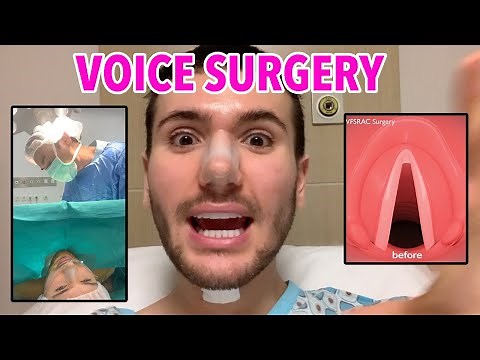 GETTING VOICE MASCULINIZATION SURGERY!!