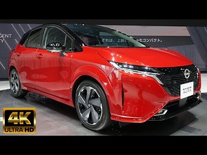 2021 NISSAN AURA G FOUR leather edition Red - New Nissan Note Aura 2021 - 新型日産ノートオーラ2021年モデルガーネットレッド