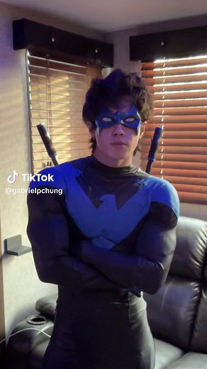 Hehe #nightwing | Nightwing Cosplay