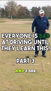Everyone Is Bad At Driving Until They Learn This | Part 3 Stop trying to “create lag” with your driver That tip is ruining more drives than it helps. Here’s what actually causes pop-ups and slices: 👉 Pulling the handle too hard 👉 Standing too close to the ball 👉 Ball position too far forward 👉 Shoulders already open at setup Once you set up like that, you’re steep before the swing even starts. You’re doomed from the beginning. Fix this instead: ✔ Ball slightly more back in your stance ✔ Prop