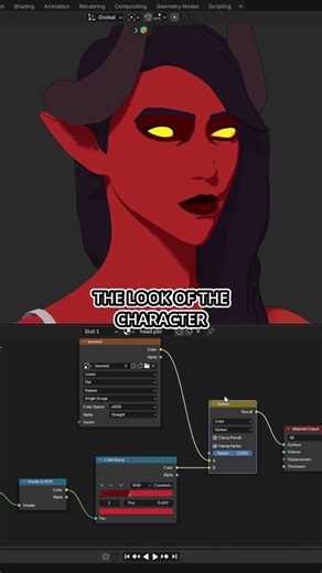 Easy toon shader in Blender #blender3d #b3 #dispatch