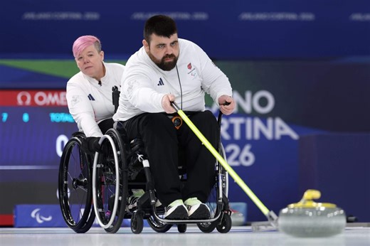 The art of the perfect shot in wheelchair curling, where there’s no ‘cheating’ (sweeping)