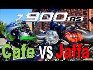Kawasaki Z900RS comparison with Z900RS Cafe - Black Dog Ride