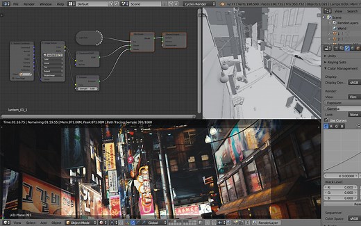 Blender安装软件，插件，汉化等步骤 包括2.8 eevee简单应用