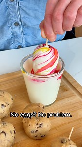 1.5M views · 6K reactions | No eggs? No problem! These cookie dough eggs dipped in white chocolate are:  kid-friendly  safe to eat raw  ready in minutes Looking for more fun with our safe-to-eat-raw Cookie Dough? We've got you covered: https://www.pillsbury.com/everyday-eats/desserts/genius-recipes-for-pillsbury-ready-to-eat-cookie-dough | Pillsbury | Facebook