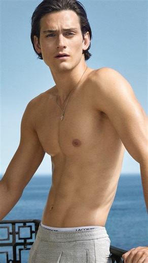 Elite Model Paris | @tristan_ridel for @lacoste Original Aqua 🐊 | Instagram