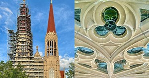 Phase 2 of the Cathedral of St. Helena restoration underway