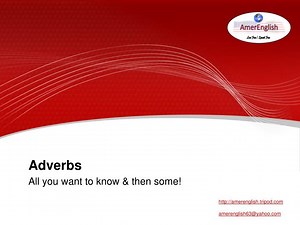 Adverbs - SlideServe
