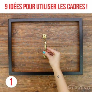 926K views · 2.9K reactions | Rendez votre chez-vous unique avec ces idées alternatives avec les cadres ! | Creativo France | Facebook