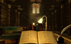 霍格沃茨图书馆背景声音 hogwarts library asmr