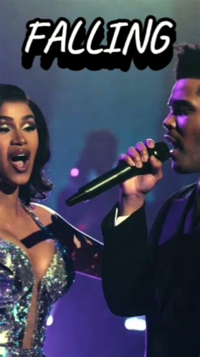 Cardi B ft. The Weeknd - Falling (inspired song, lyric video)