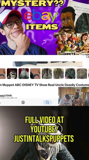 MUPPETS UNCLE DEADLY JACKET FOR SALE ON EBAY?#muppets #puppets #ebayfinds