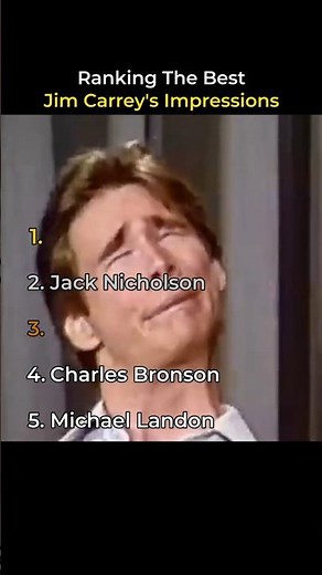 Ranking The Best Jim Carrey's Impressions Part 2