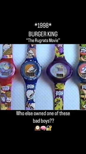 @a90slife | The Rugrats Movie at Burger King. 1998. . . . . . . . . . . . . . . . . . . . #rugrats #nickelodeon #burgerking #90s... | Instagram