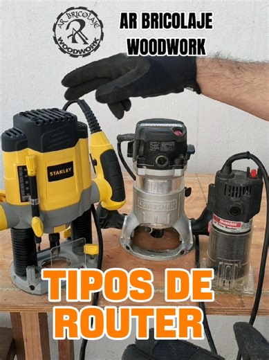 Tipos de Router para Madera y sus Usos