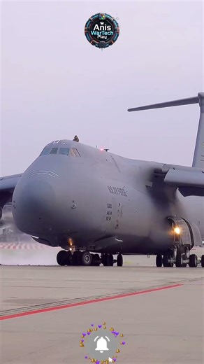 Inside the Massive C-5M Galaxy Best Seat in the House | US Air Force Giant Aircraft #shorts #foryou