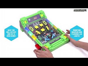 Minecraft The Overworld Arcade Pinball Premium Series