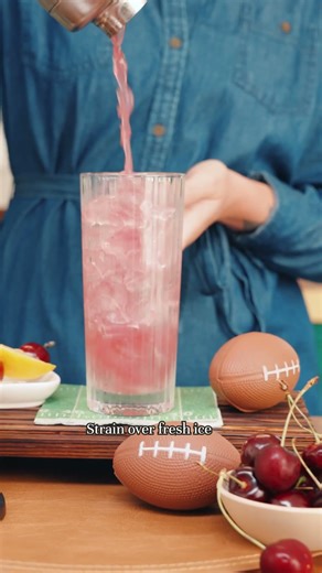 The Ultimate Kickoff Cocktail: The Red Zone Refresher