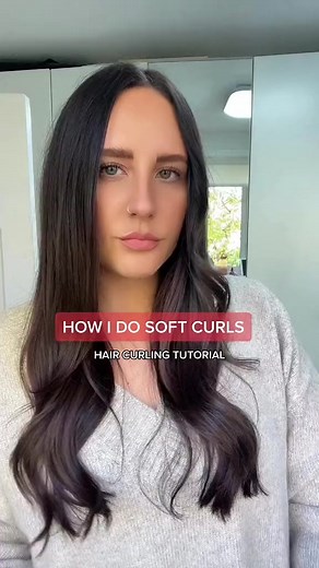 Soft curl tutorial #haircurlingtutorial #hairtutorial #softcurls | Masak Yuk | Facebook