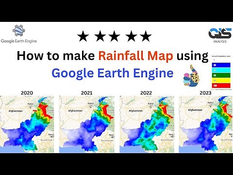 How to make Rainfall Map using Google Earth Engine || Rainfall Map || Temporal Data||GEE||1981-2023