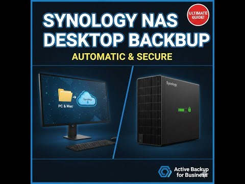 How To Set Synology NAS For Backup with Active Backup for Business #synology #nas #databackup