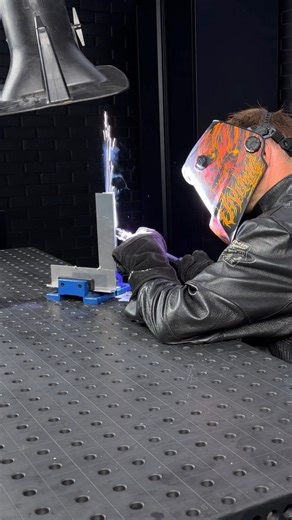 Double pulse vertical up MIG on 5mm aluminium using the ENVY MULTI 250 AC/DC. #unimig #migwelding #tools #welding #weldinglife | UNIMIG