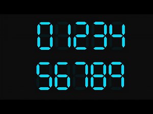 Create Digital numbers font in Photoshop | Photoshop tutorial for beginners | ArunPixart