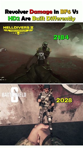 Revolver Damage in BF6 Vs HD2 Are Built Differently