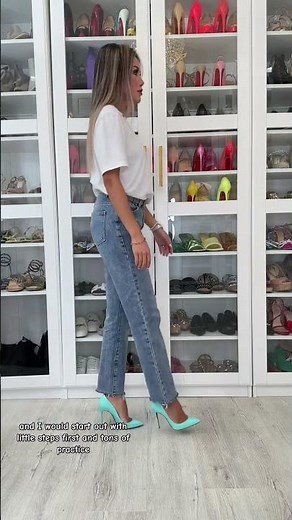 how to walk in Louboutin heels