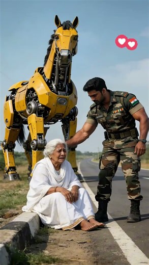 Grandmother receives an unexpected surprise from her soldier grandson