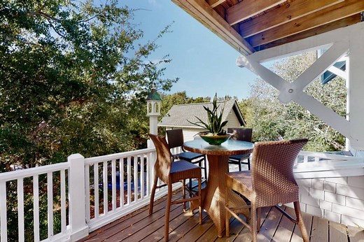Bald Head Island Vacation Rental | Family Beach Getaway, Both Clubs, 3 Golf Carts, 5 Porches w/Great Views, Hammock |  Home Rental
