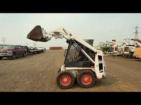 Lot 266 - Bobcat 543 Skid Steer