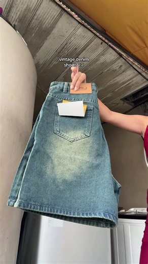 Vintage Denim Shorts for Unisex Fashion