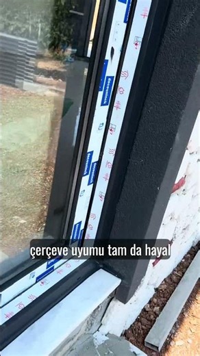 Dev Cam Sürme Sistemleri ile Ferah ve Modern Yaşam Alanları | Antrasit Doğramanın Şıklığı