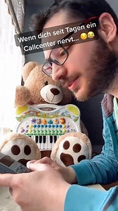 Nach dem Telefonat musste sie sich erstmal ausruhen.. 😅🤣 #callcenter #prank #bandansage #keyboard #sprecher #anruf #call | eddysayi