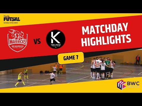 MK MAVERICKS vs. KENT UNITED (H) | 2023/24 National Futsal Series Game 7 Highlights