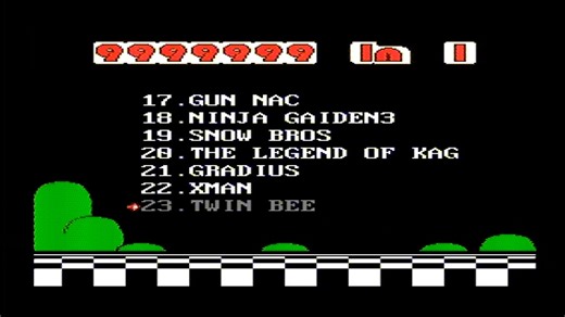 【FC】9999999合1合集游戏试玩