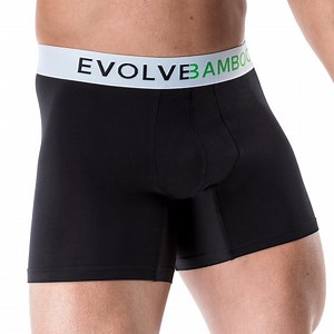Men Bamboo Boxer Briefs | Soft Breathable White Underwear | Midnight White Waistband | Comfortable Stretch Trunks Briefs | Evolve Collection - Etsy UK