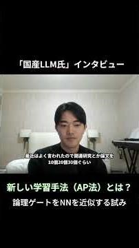 【国産LLM氏】AP法って何？論理ゲートでニューラルネットワークを近似する