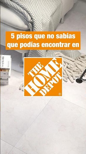 😲 5 pisos que NO SABÍAS que podías encontrar en Home Depot (parte 2)