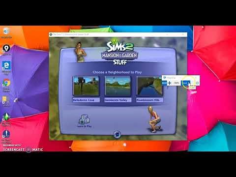 How to Plays The Sims 2 in Full Screen