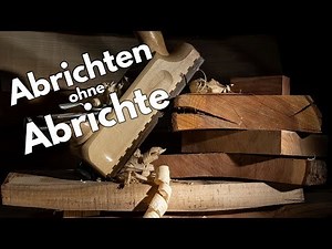 Dickenhobel - Verwendung ohne eine Abrichte - Grundwissen zur Benutzung der Hobelmaschine