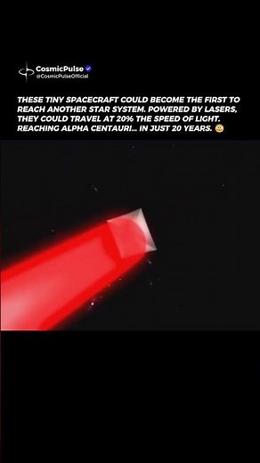 These Tiny Spacecraft Could Reach Another Star 😳🚀