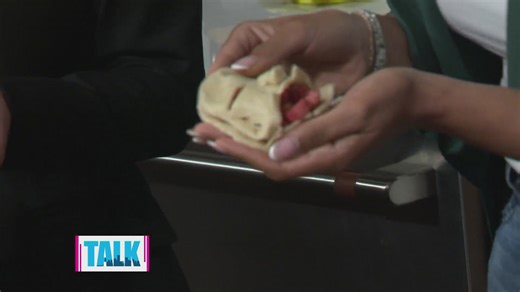 Making the viral face pie