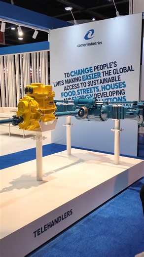 Comer Industries showing off their engineering ‪@comerindustries‬ #CONEXPOCONAGG #LasVegas